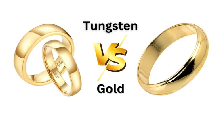 Tungsten vs. Gold Wedding rings