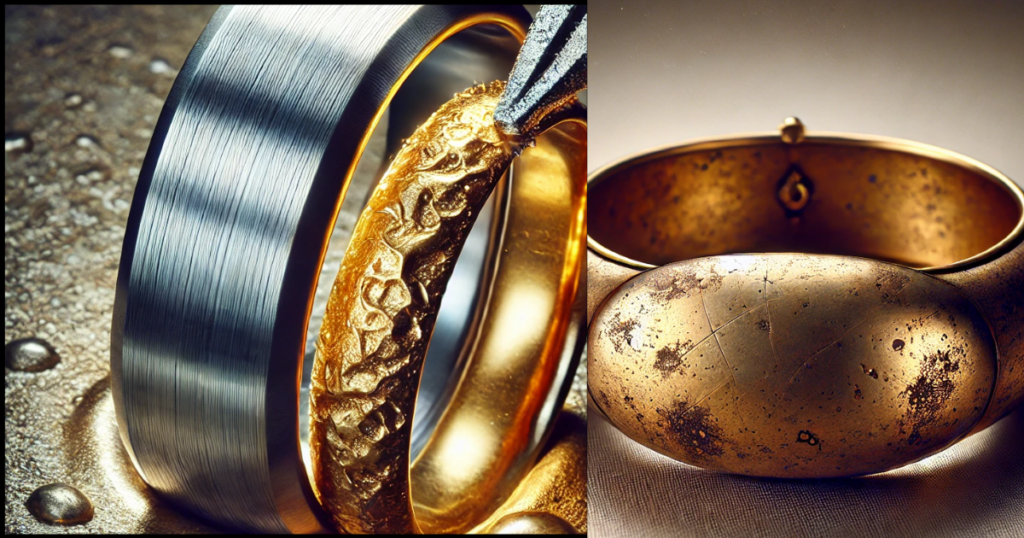 Tungsten vs Gold-wear and tear