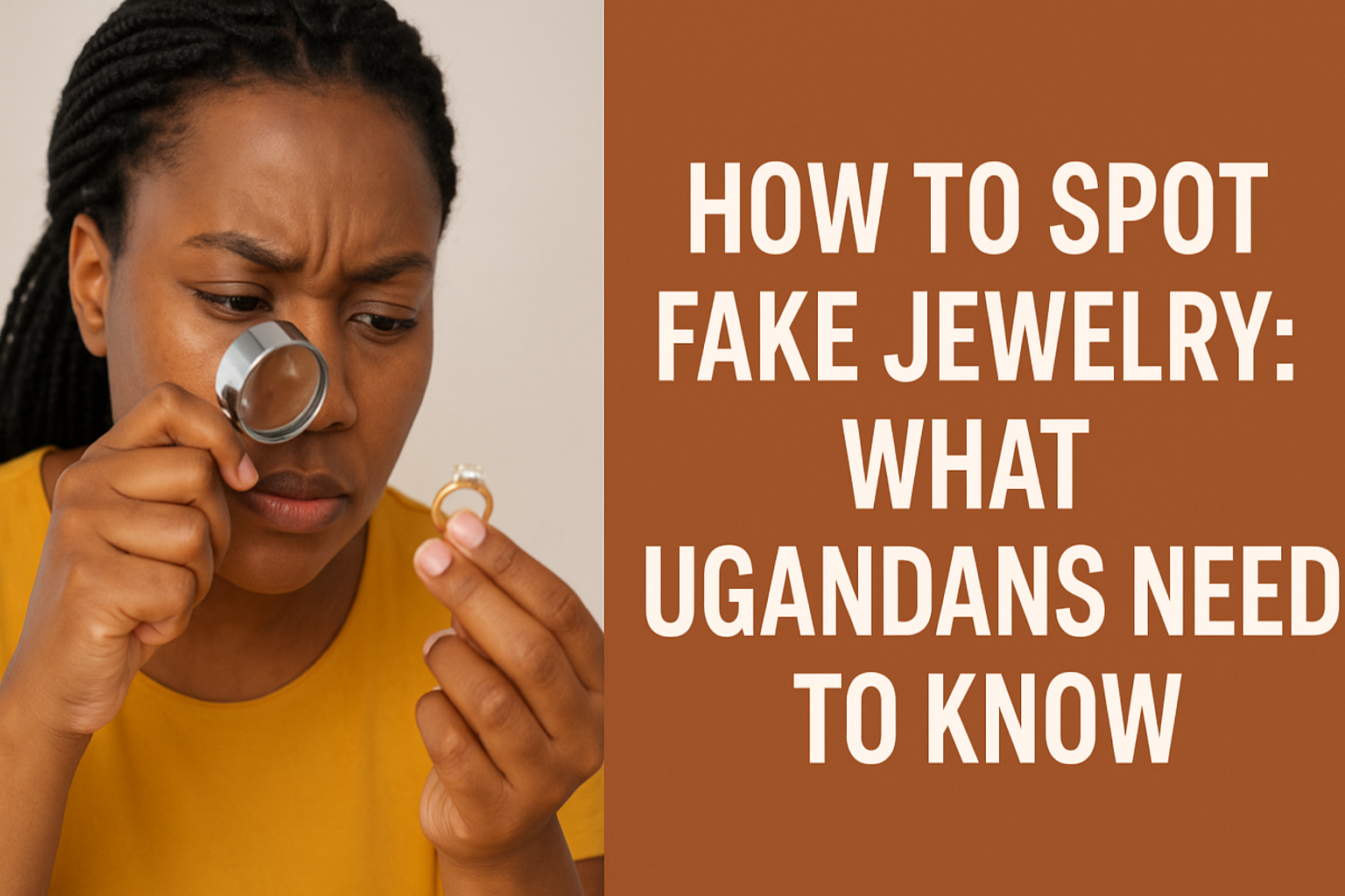 Spot Fake Jewelry