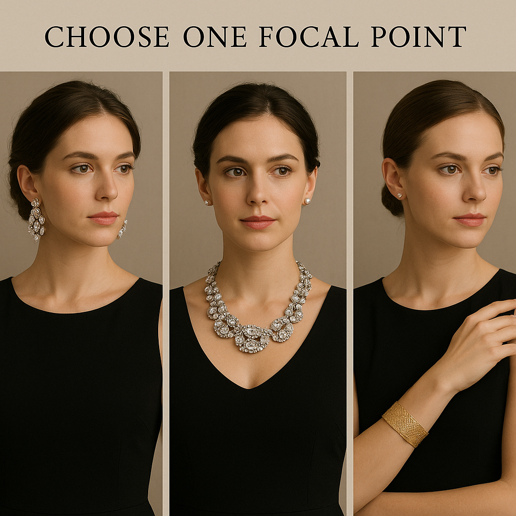 Red carpet jewelry: one bold piece per look