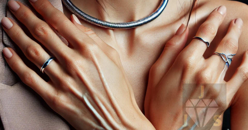 Jewelry for skin tones-Cool undertones